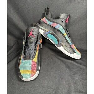 Nike Air Jordan 36 Low Black Multi-Color Men's 16 (DH0833 063)